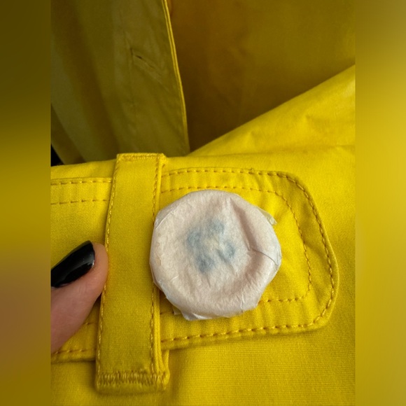 NWOT Boden Yellow Rain Jacket. So pretty! Size 14 but it fits more like 10. - Picture 8 of 8